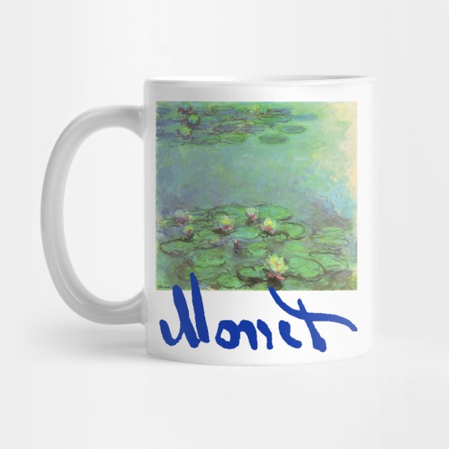 Waterlilies by Claude Monet by MasterpieceCafe